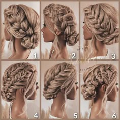 Prom Hairstyles For Shoulder Length, Dutch Braid Crown, Hairstyles For Shoulder Length Hair, Hairstyles For Shoulder Length, Braid Crown, Formal Hairstyles For Long Hair, Up Dos For Prom, Fishtail Braids, Wedding Hair Up