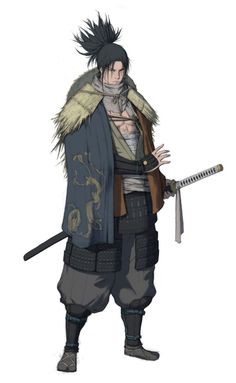 Samurai Concept, Guerriero Samurai, Ronin Samurai, Cultural Clothing, Samurai Anime, Samurai Artwork, Ninja Art, Karakter Disney