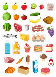 Food Activities For Kids, Paper Food, Crafts Preschool, Preschool Activities Toddler, Preschool Arts And Crafts