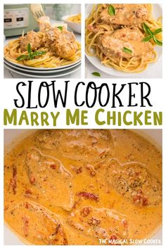 this slow cooker mary me chicken recipe is delicious and easy to make