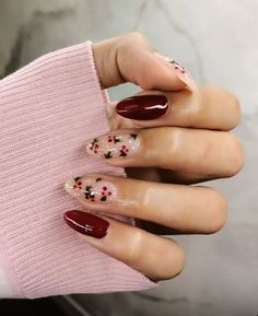 Christmas Nails 2023, December Nails, October Nails, Nagel Tips, Christmas Gel Nails, Thanksgiving Nails, Nails 2023