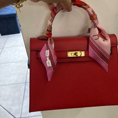 All Leather , Brand New . Included Shoulder Strap Clock And Key Red Hermes Kelly Bag, Red Formal Bag With Fold Over Clasp, Formal Red Bag With Fold Over Clasp, Designer Red Office Bag, High-end Red Office Bag, Luxury Red Bag With Magnetic Closure, Kelly Bag Outfit, Lady L, Bag Outfit