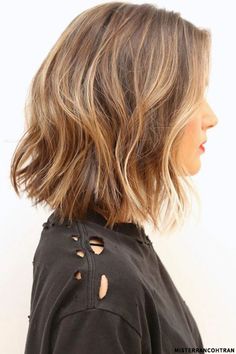 Choppy Bob Hairstyles, Long Bob Haircuts, Haircut Inspiration, Haircut For Thick Hair, Short Hairstyle, Mid Length Hair, Short Haircut, Long Bob