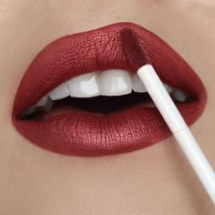 Lips Outline, Outline Lips, Red Liquid Lipstick, Nude Lip Gloss, Soften Lips, How To Line Lips