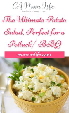 the ultimate potato salad perfect for a potluck or bbq