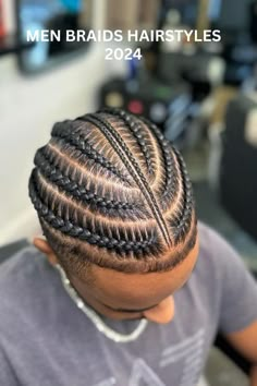 This trybeinfo section focus on "men's braids with fade". More ideas include "men’s braids", "male braids hairstyles", "men cornrows design", "braids men", "male braid styles", "braided hairstyles for men", "mens cornrows design black men", "mens stitch braids", "cornrows for men" and lots more. ... less Braids Hairstyles On Men, Fade And Braids Men, Braid Hair For Men, Men Cornrows Design Short, Guys Braids Hairstyles, Cornrow Ideas For Men Short Hair, Male Braiding Hairstyles, Men's Braids Hairstyles, Four Cornrows Men