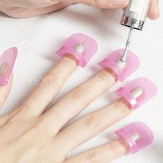 2 Pcs Nail Polish Protector Shields – Next Deal Shop Nail Polish Hacks, Diy Nail Polish, Gel Nails Diy, Best Nail Polish, Beauty Games, Diy Nail Designs, Her Nails, Trendy Nail Art, Nails Diy