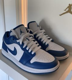 Dark Blue Nike Shoes, Nike Azul, Tenis Air Force, Nike Shoes Blue, Nike Shoes Air Force, White Nike Shoes