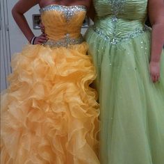 Beautiful Yellow Corset Back Prom Dress. Got So Many Compliments On It. Corset Back Prom Dress, Yellow Prom Dress, Yellow Corset, Back Prom Dress, Yellow Prom, Prom Dress Color, Prom Dresses Yellow, Corset Back, Prom Dress