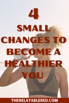 Simple steps and tips for beginning your health and fitness journey! Here are 4 small changes to become a healthier version of you. How To Become Healthier, Glutes Dumbbell, How To Be Healthier, Macro Friendly Meals, Best Cough Remedy, Grow Your Glutes, Upper Body Exercises, Reduce Thigh Fat, Ways To Be Healthier