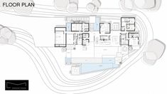 the floor plan for an apartment building with multiple floors and lots of space to move around