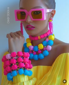 60s Party Outfit, Juicy Jewelry, 60s Party, Neo Pop, Avatar Films, Rainbow Bright, Rainbow Fashion, Crazy Colour, Fantasy Aesthetic