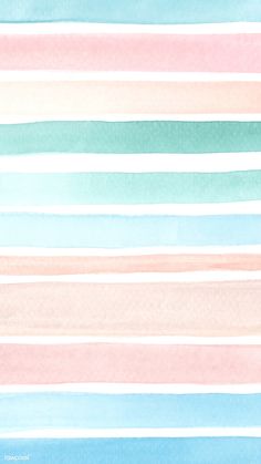 watercolor striped background with pastel colors