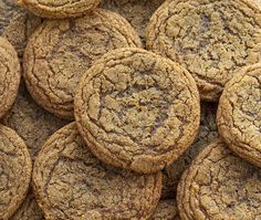 a pile of cookies sitting next to each other