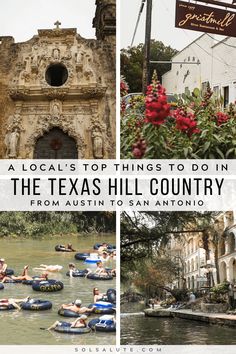 the texas hill country is one of the best places to visit in san antonio