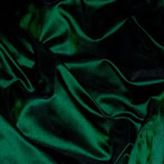 the dark green fabric is very soft