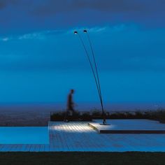 GeneralOption / Mobile / BlackMenu / Sampei LED Outdoor Floor Lamp, designed by Davide Groppi & Enzo Calabrese Outdoor Floor Lamp, Outdoor Floor Lamps, Floor Lamp Design, Outdoor Flooring, Pool House, Fishing Rod, Lamp Design, Compass, Floor Lamp