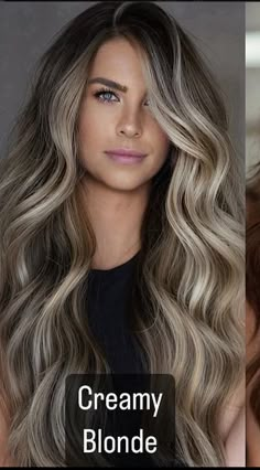 Blonde Money Piece Side Part, Level 6 Hair Color With Highlights, Hair Colors For Green Eyes, Dimensional Blonde With Money Piece, Brown Hair With Ash Blonde Highlights, Highlights For Grey Hair, Low Light Hair Color, Bellami Extensions, Ash Blonde Hair Balayage