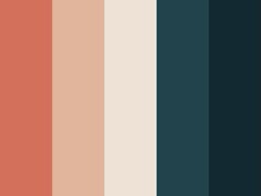 the color palette for an upcoming project