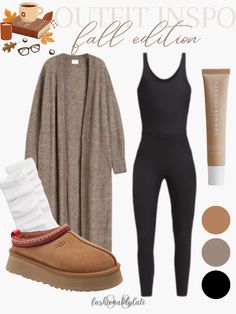 How To Style Tasman Uggs Outfits, Fall Outfits With Ugg Slippers, Winter Outfits Cold Christmas, Cabin Outfits Fall, Calm Fall Outfits, Cute Uggs Outfits Winter, Ugg Tazz Outfit Ideas Winter, Thanksgiving Comfy Outfit, Ugg Work Outfit