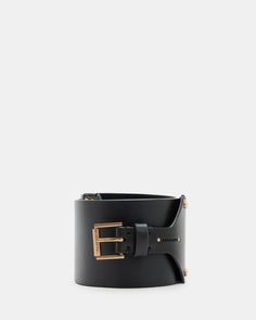 Bring a new dimension to winter styling. The Eden Belt goes so well with our new-season dresses. Made from shiny leather with statement gold-toned hardware, give it a go.  Waist tapered belt Buckle closure Stud detailing Gold-tone hardware Winter Styling, Chelsea Boots Mens, Straight Leg Jeans Men, Square Toe Shoes, Mens Bucket Hats, Chunky Loafers, The Eden, New Dimension, Chelsea Boots Men