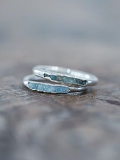 Rough Aquamarine Ring with Hidden Gems - Gardens of the Sun | Ethical Jewelry Aquamarine Birthstone Ring, Safe Journey, The Sailor, Aquamarine Ring, Gem Ring, March Birthstone, Ethical Jewelry, Aquamarine Rings