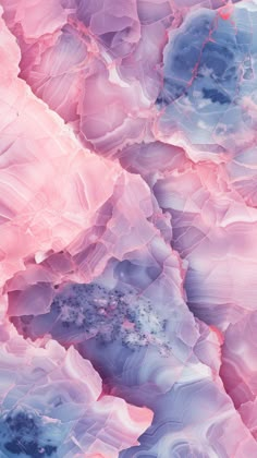 pink and blue marble textured background