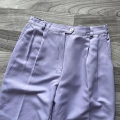 Vintage lavender high rise pants / trousers 27” waist 90s casual pants , great lavender purple colorway :) 💜🦄 Great condition! See measurements below;

Waist across 13.5
Hips 36
Rise 12
Inseam 27 Vintage Lavender, 90s Casual, High Rise Pants, Lavender Purple, Pants Trousers, American Vintage, Casual Pants, Vintage Ladies, High Rise