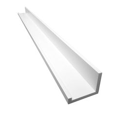 an image of a white shelf against a white background