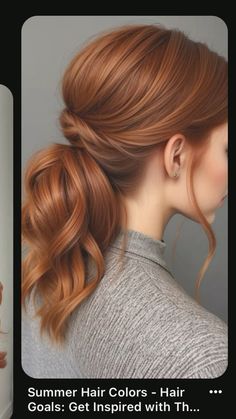 Copper Hair Wedding Hairstyles, Auburn Hair Wedding, Glam Makeup For Redheads, Cool Copper Hair Color, Cool Tone Copper Hair, Auburn Hair With Copper Highlights, Copper Hair With Lowlights, Copper Auburn Hair Color, Orange Copper Hair Color