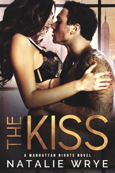 the kiss manhattan nights, book 1 by natalie wyre cover art and design