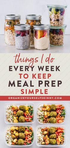 the ultimate meal prep guide for every week to keep meals organized