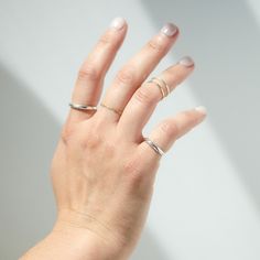 This is not your grandma's ring... but it could be. A gentle nod to an older era with soft curves and some welcome heft. Extra sweet as a pinky ring. See Details for item specifics. Classic Everyday Stackable Toe Rings, Simple Open Band Rings For Everyday, Classic Adjustable Stackable Rings, Tiny Adjustable Classic Stackable Rings, Classic Tiny Midi Rings For Everyday, Classic Tiny Toe Rings, Tiny Classic Midi Rings For Everyday, Classic Everyday Toe Ring, Classic Toe Ring For Everyday