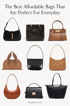 Classy Purses, Everyday Handbag, Everyday Purse, Ladies Bag, Best Purses, Handbag Outfit