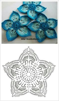 crochet doily patterns on the app store page, and an image of two pictures