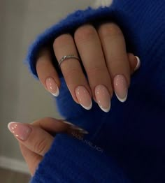 Snack Ideas With Cheese, Long Round Nails, Grad Nails, Paznokcie Hello Kitty, Gel Nails French, Graduation Nails, Round Nails, Oval Nails, Baby Boomer