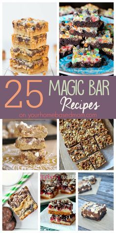 the top 25 magic bar recipes