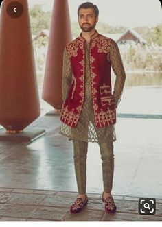 Traditional Indian Mens Clothing, Design Kurta, Wedding Outfits For Groom