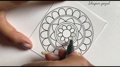 Simple Mandala Drawing, Basic Mandala, Drawing Mandala, Sketch Pen, Simple Mandala, Mandala Drawing, Mandala Art, Sketch, Pen