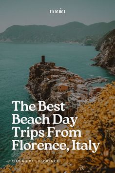 the best beach day trips from florence, italy