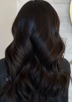 Dark Honey Brown Hair, Dark Chocolate Hair, Dark Chocolate Brown Hair, Rambut Brunette, Black Hair Balayage, Honey Brown Hair