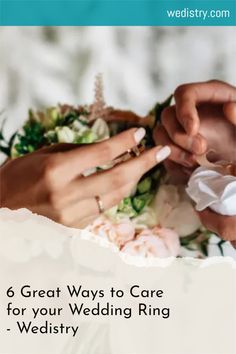 Great ideas for taking care of your wedding ring! Marriage Officiant, Martha Weddings, Just Engaged, Morning Wedding, Insta Wedding, Great Ideas, Maid Of Honor, Wedding Inspo, Getting Married