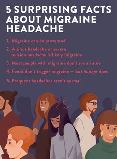 Wondering why your head hurts and what you can do about it? Although migraine headaches are common and treatable, the condition still remains misunderstood. Click to read five facts about migraines that might surprise you, and find a neurologist. Chronic Headaches, Exercise For Migraines Headache Relief, Types Of Migraine Headaches, Migraine Location Meaning, Frequent Headaches, Home Remedies For Bronchitis, Sinus Congestion Relief