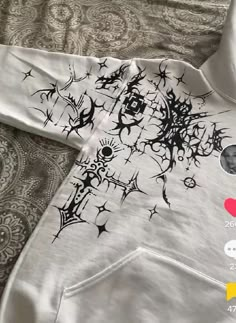 Affliction Skull Hoodie Easy 30 day return policy Drawing On Hoodies Ideas, Alt Shirt Designs, Spray Paint Clothes Diy, Bleach Tshirt Designs Grunge, Drawing On Clothes T Shirts, Custom Clothes Ideas T Shirts, Drawing On Hoodie, Cybersigilism Shirt, Bleach Clothing Art