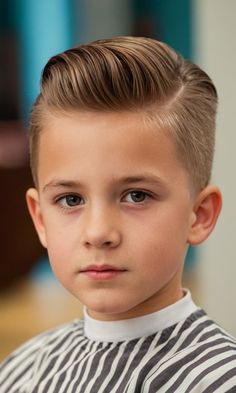 Elevate your boy's look with a stylish long on top, kids undercut pompadour! Perfect for all ages, from trendy toddler boy haircuts to teenagers' haircut boys. Discover the latest haircut boys 2024 trends, including low taper fade boys haircuts, boys French crop haircuts, and haircuts for 10 yr boys. Explore popular options like boys haircuts medium, boys haircut styles, and boy haircuts long. Get inspired by classic styles such as the comb over haircut, bowl haircuts, and tapered haircuts. Stay trendy with our top picks for boys haircuts and haircuts for kids boys. #BoysHaircuts #UndercutPompadour #StylishKids 💈✨ Medium Boys Haircut, Haircuts For Kids Boys, Boys Haircut Long, Trendy Toddler Boy Haircut, Boys Haircut Long On Top, Kids Undercut, Boys Haircuts Medium, 1950 Hair, Kid Boy Haircuts