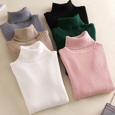 Size Label S M LTop Length 54 cm 55 cm 56 cm(Can Extend) 80-86cm 86-90cm90-96 cmSleeve 54 cm 55 cm 56 cmMaterial Composition: Acrylic 62%; Polyamide 28%Material: AcrylicMaterial: RayonGender: WomenTechnician: Knitting by computerSleeve Length (cm): FullPattern Type: SolidCollar: Turtle NeckSleeve Style: RegularDecoration: NoneClothing Length: RegularThickness: FineClosure Type: NoneItem Type: SweatersStyle: Casual Pullover Mode, Sweater Autumn, Turtleneck Pullover, Ladies Turtleneck Sweaters, Womens Turtleneck, Knit Turtleneck Sweater, Bottoming Shirt, Winter Sweater, Women Sweater