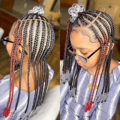 Half Up Half Down Extensions, Kids Cornrow Hairstyles, Childrens Hairstyles, Bead Accessories, Kid Hairstyles, Kid Hair