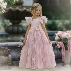 Dollcake Couture Dreamy Blush Pink Butterfly Sleeve Dress Gown Rare Hard To Find Collectors Gown Beautiful For A Pageant, Wedding Jr Junior Bridesmaid, Wedding, Flower Girl, Birthday Party, Photo Shoot, Dance Bat Bar Mitzvah Daddy Daughter Dance Recital... Pin Is Not Included Dollcake Dresses, Butterfly Sleeve Dress, Pink Gown, Frock Dress, Dance Recital, Light Dress, Pink Gowns