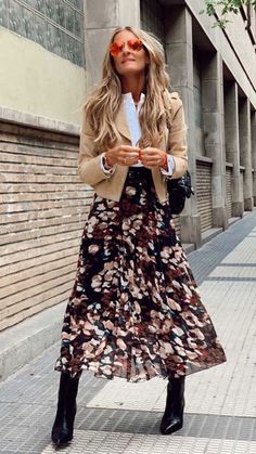 Outfit 2020, Summer Fashion Dresses, Mod Fashion, Thanksgiving Outfit, Fashion Dresses Casual, A Skirt, Summer Style Casual, Mode Inspo, Looks Chic