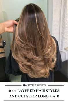 Long Layered Haircuts 2022, Layer Style Hair, Layers With U Shape, U Layers Haircut, All Around Layers Long Hair, Long Layers With U Shape, Best Layered Haircut For Long Hair, U Haircut For Long Hair With Layers, Long Layered Haircuts Long Hair